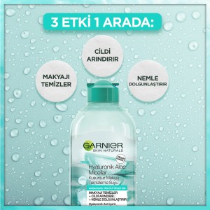 Garnier Micellar Hyaluronik Aloe Kusursuz Makyaj Temizleme Suyu 400 Ml - 4