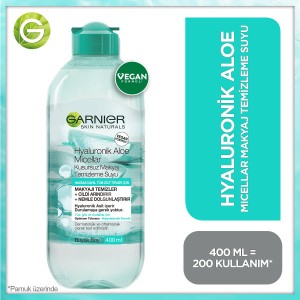 Garnier Micellar Hyaluronik Aloe Kusursuz Makyaj Temizleme Suyu 400 Ml - 3