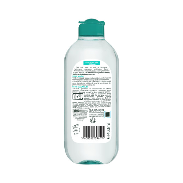 Garnier Micellar Hyaluronik Aloe Kusursuz Makyaj Temizleme Suyu 400 Ml - 2