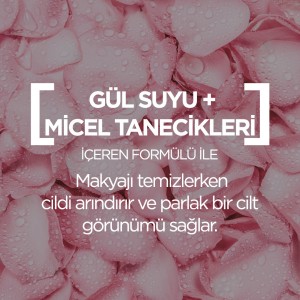 Garnier Micellar Kusursuz Makyaj Temizleme ve Işıltı Gül Suyu 400 Ml - 3