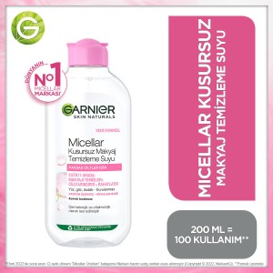 Garnier Micellar Kusursuz Makyaj Temizleme Suyu 200 Ml - 2