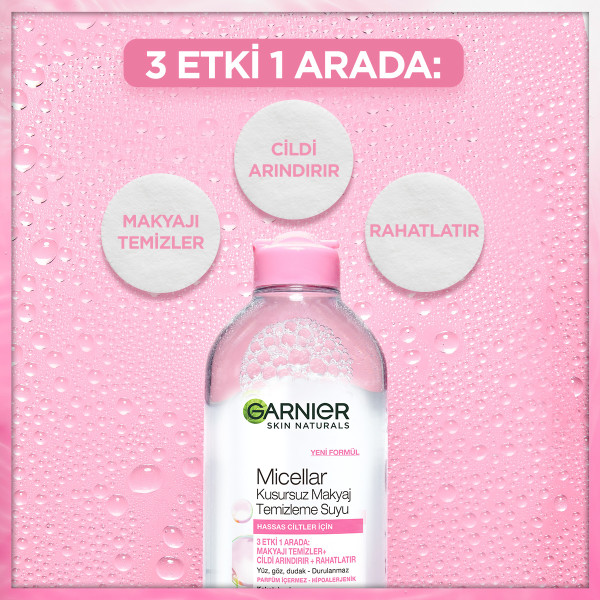 Garnier Micellar Kusursuz Makyaj Temizleme Suyu 200 Ml - 3