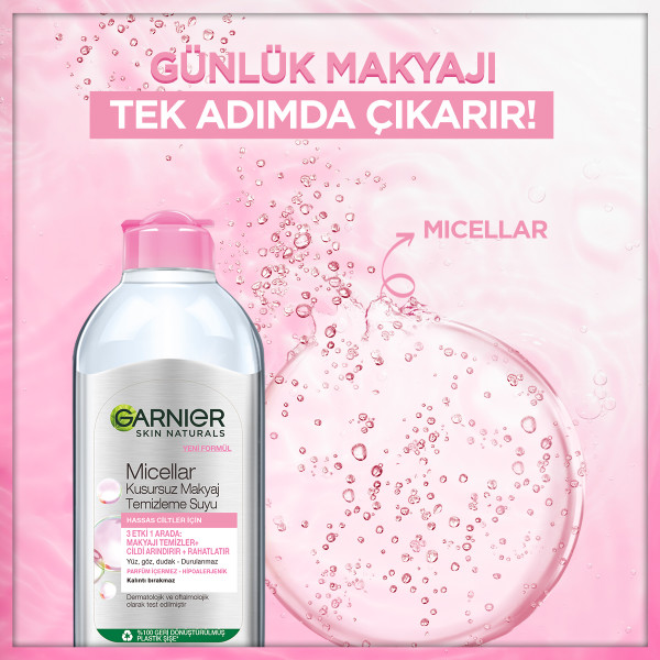 Garnier Micellar Kusursuz Makyaj Temizleme Suyu 400 Ml - 6