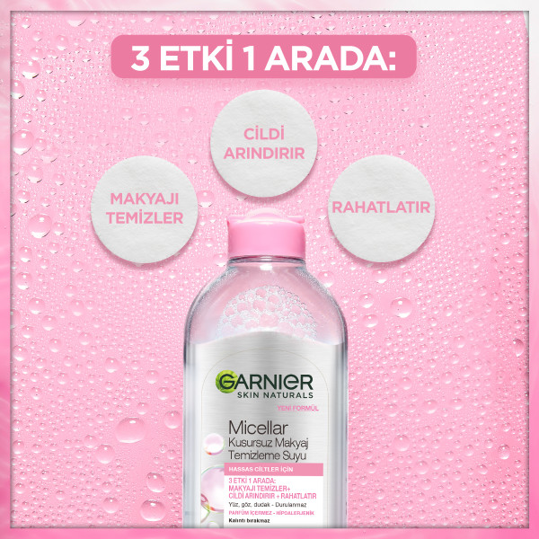 Garnier Micellar Kusursuz Makyaj Temizleme Suyu 400 Ml - 4