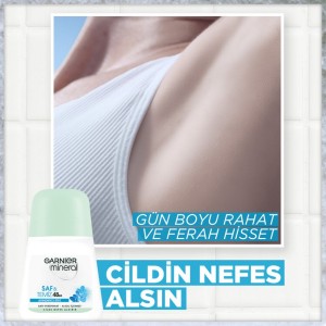Garnier Mineral Saf&Temiz Kadın Roll-On 50 Ml - 2