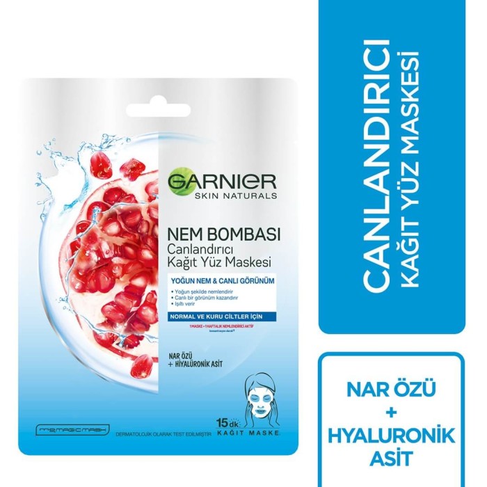 Garnier Nem Bombası Canlandırıcı Kağıt Maske 32 Gr - 2