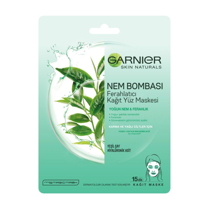Garnier Nem Bombası Ferahlatıcı Kağıt Maske 32 Gr - 1