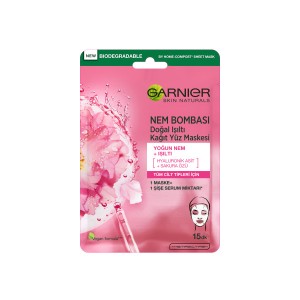 Garnier Cilt - Garnier Nem Bombası Işıltı Verici Kağıt Yüz Maskesi