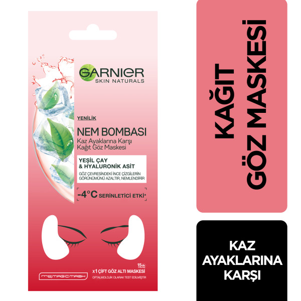 Garnier Nem Bombası Kaz Ayaklarına Karşı Kağıt Göz Maskesi - 2