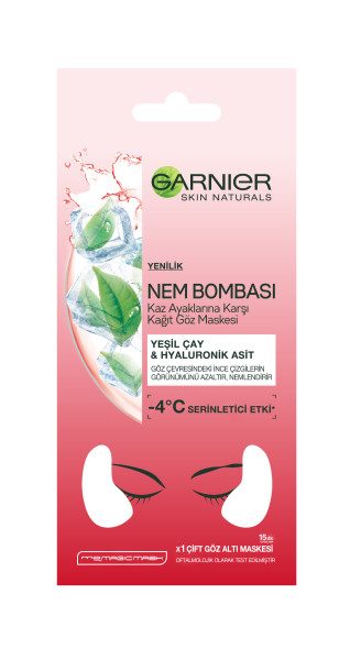 Garnier Nem Bombası Kaz Ayaklarına Karşı Kağıt Göz Maskesi - 1