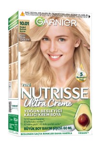 Garnier Saç Boyası - Garnier Nutrisse Ultra Creme 10.01 Doğal Bebek Sarısı