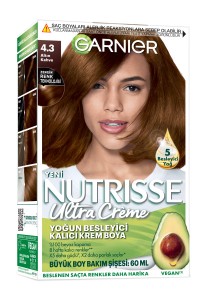 Garnier Nutrisse Ultra Creme 4.3 Altın Kahve 