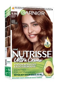 Garnier Saç Boyası - Garnier Nutrisse Ultra Creme 5.35 Çikolata Kahve