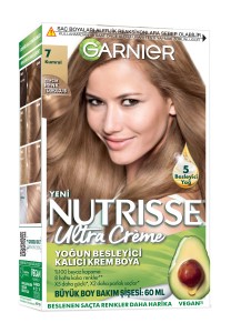 Garnier Saç Boyası - Garnier Nutrisse Ultra Creme 7 Kumral
