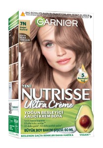 Garnier Nutrisse Ultra Creme 7N Doğal Kumral 