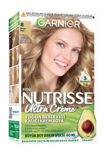 Garnier Nutrisse Ultra Creme 8 Koyu Sarı 