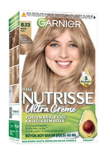 Garnier Nutrisse Ultra Creme 8.13 Küllü Sarı 