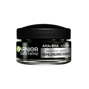 Garnier Saf ve Temiz Kömür Matlaştırıcı Günlük Nemlendirici Krem 50 Ml - Garnier Cilt