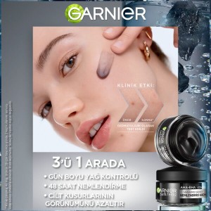 Garnier Saf ve Temiz Kömür Matlaştırıcı Günlük Nemlendirici Krem 50 Ml - 6
