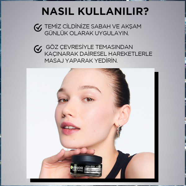 Garnier Saf ve Temiz Kömür Matlaştırıcı Günlük Nemlendirici Krem 50 Ml - 10
