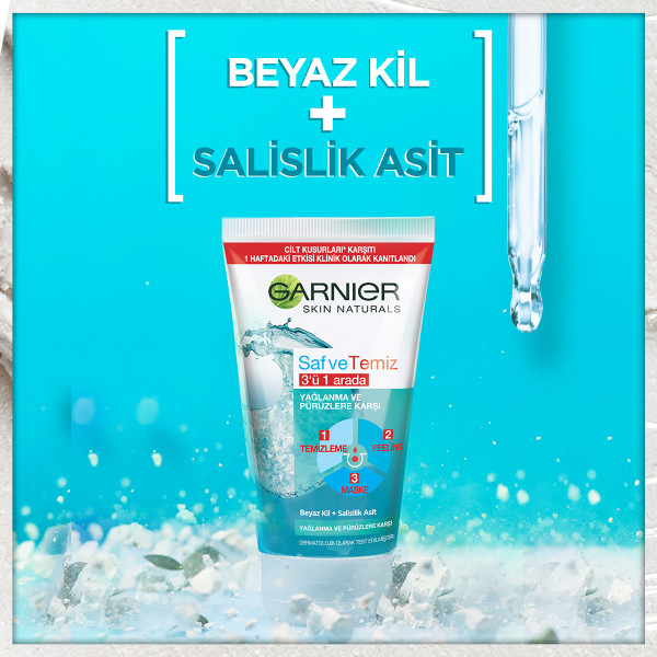 Garnier Saf&Temiz 3'ü 1 Arada 150 Ml - 5