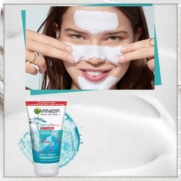 Garnier Saf&Temiz 3'ü 1 Arada 150 Ml - 4