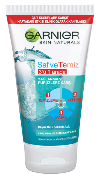 Garnier Saf&Temiz 3'ü 1 Arada 150 Ml - 1