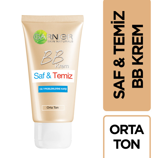 Garnier Saf&Temiz BB Mucizevi Cilt Kusursuzlaştırıcı Orta Ton 50 Ml - 2