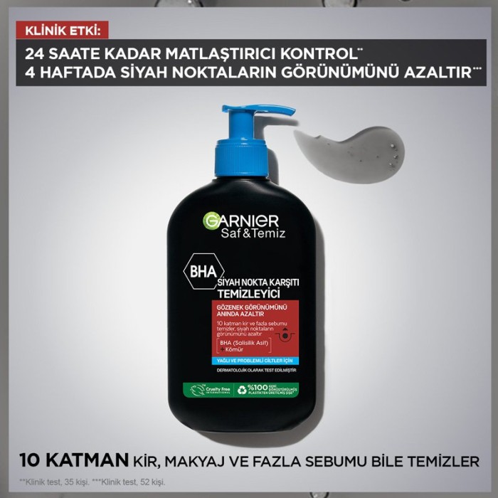 Garnier Saf&Temiz Kömür Temizleme Jeli 200 Ml - 3