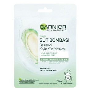 Garnier Süt Bombası Badem Sütü Besleyici Kağıt Yüz Maskesi 28 Gr - Garnier Cilt