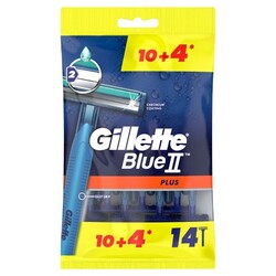 Gillette - Gillette Blue 2 Plus Kullan At Tıraş Bıçağı 14'lü