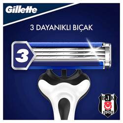 Gillette Blue 3 Beşiktaş Kullan At Tıraş Bıçağı 6'lı - 2