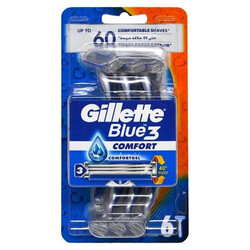 Gillette Blue 3 Comfort Kullan At Tıraş Bıçağı 6'lı - Gillette