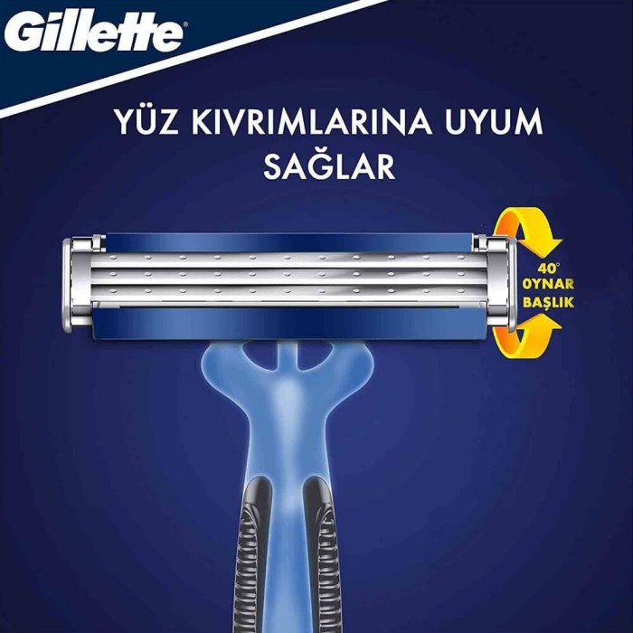 Gillette Blue 3 Comfort Kullan At Traş Bıçağı 8'li - 4
