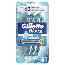 Gillette - Gillette Blue 3 Cool Kullan At Tıraş Bıçağı 6'lı