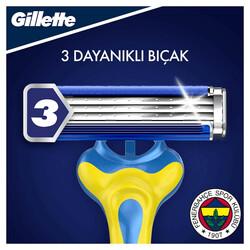 Gillette Blue 3 Fenerbahçe Kullan At Tıraş Bıçağı 6'lı - 2