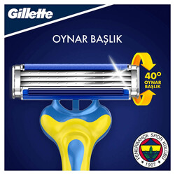Gillette Blue 3 Fenerbahçe Kullan At Tıraş Bıçağı 6'lı - 3