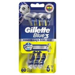 Gillette Blue 3 Fenerbahçe Kullan At Tıraş Bıçağı 6'lı - Gillette