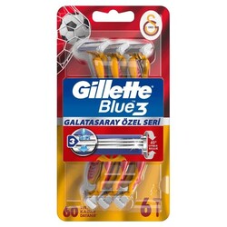 Gillette - Gillette Blue 3 Galatasaray Kullan At Tıraş Bıçağı 6'lı