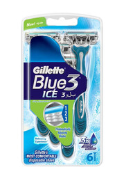 Gillette - Gillette Blue 3 Ice Kullan At Tıraş Bıçağı 6'lı