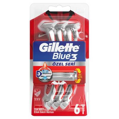 Gillette Blue 3 Pride Kullan At Tıraş Bıçağı 6'lı - 1