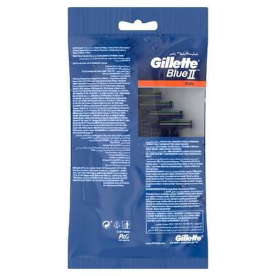 Gillette Blue II Plus Kullan At Tıraş Bıçağı 10'lu - 10