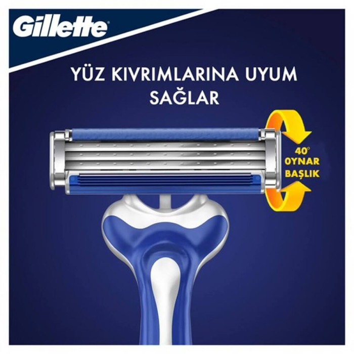 Gillette Blue3 Comfort Kullan At Tıraş Bıçağı 6'lı - 2