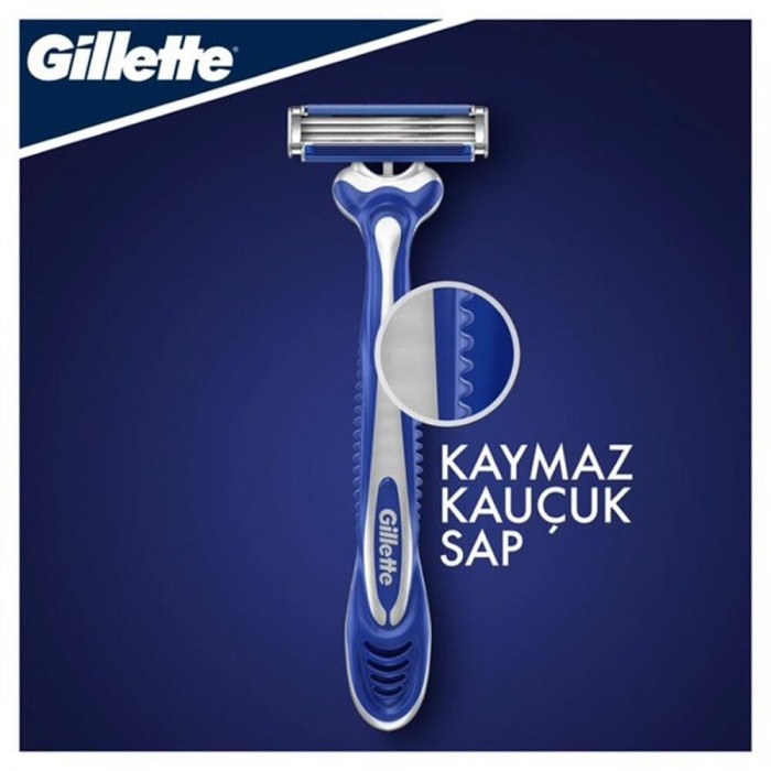 Gillette Blue3 Comfort Kullan At Tıraş Bıçağı 6'lı - 3