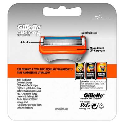 Gillette Fusion Power Yedek Tıraş Bıçağı 2'li - 10