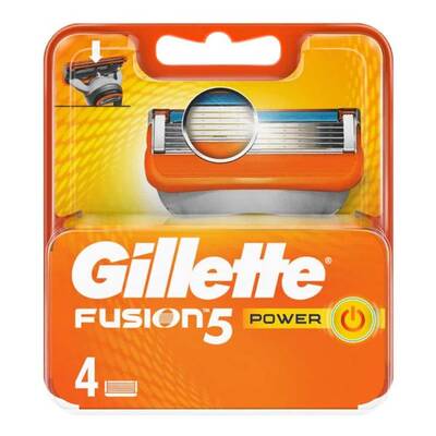 Gillette Fusion Power Yedek Tıraş Bıçağı 4'lü - 1