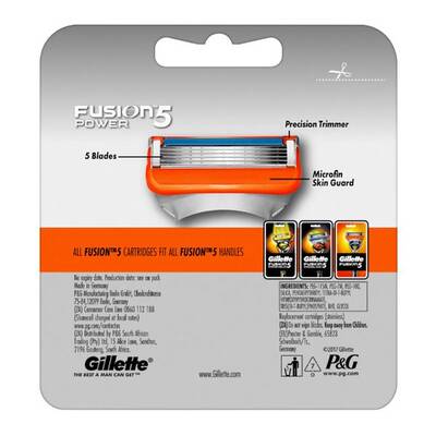 Gillette Fusion Power Yedek Tıraş Bıçağı 4'lü - 11