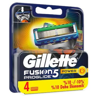 Gillette Fusion Proglide Power Yedek Tıraş Bıçağı 4'lü - 3