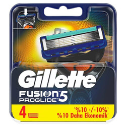 Gillette Fusion Proglide Yedek Tıraş Bıçağı 4'lü - Gillette