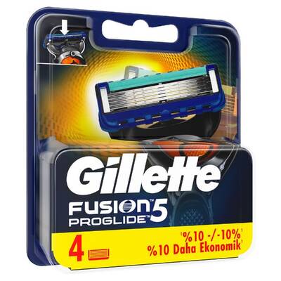 Gillette Fusion Proglide Yedek Tıraş Bıçağı 4'lü - 4